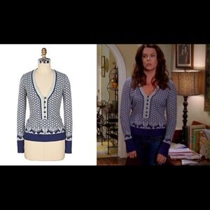 Anthropologie Gilmore Girls Thoroughbred Sweater S